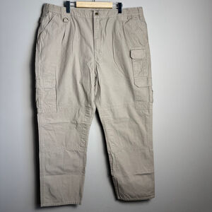 5.11 Tactical Men's Canvas Utility Cargo Pant Beige/Tanโ 42x32 Military Workwear
